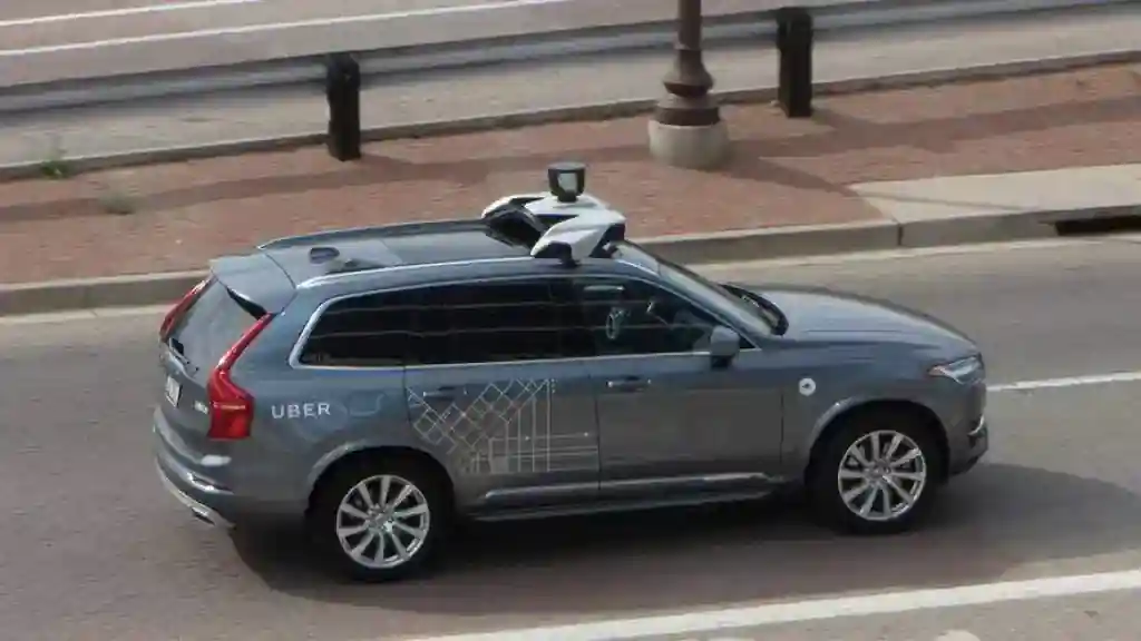 Image of self driving car